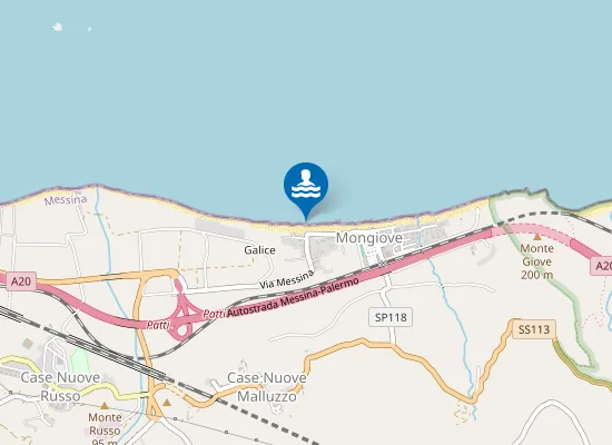 Map of CONTRADA GALICE