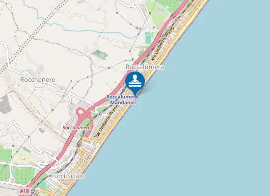 Map of LUNGOMARE C. COLOMBO INCROCIO VIA TRAPPETO