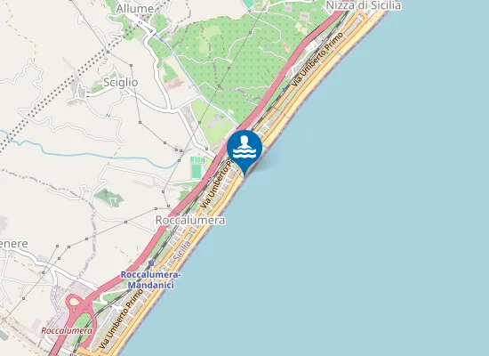 Map of FOCE TORRENTE SCIGLIO