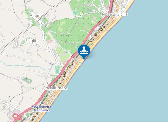 Map of FOCE TORRENTE ALLUME