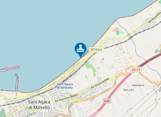 Map of VALLONE PIDOCCHIO