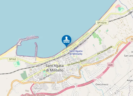 Map of VALLONE POSTA