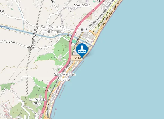 Map of FOCE TORRENTE AGRO'