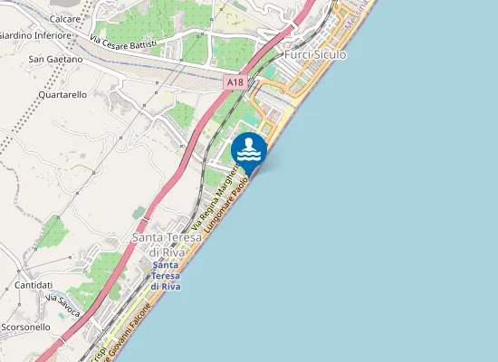 Map of VIA SPARAGONA'