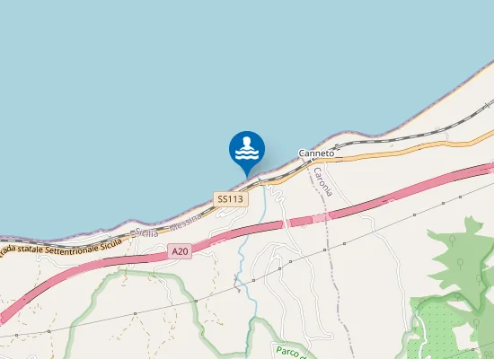 Map of M 100 OVEST FABBRICA CERAMICA