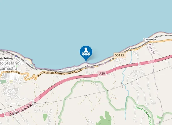 Map of FOCE TORRENTE PECORARO