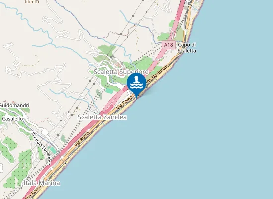 Map of FOCE TORRENTE FORAGGINE