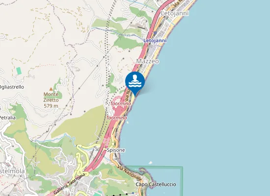 Map of HOTEL CAPARENA