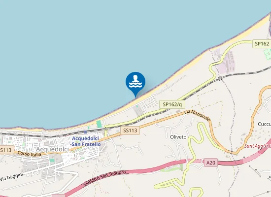 Map of VALLONE BUFFONI