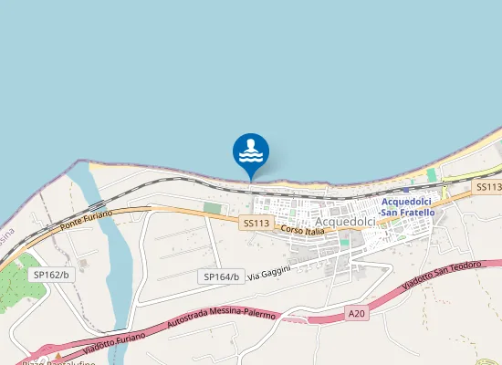 Map of M 300 EST CIMITERO