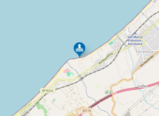 Map of FOCE TORRENTE ROSMARINO