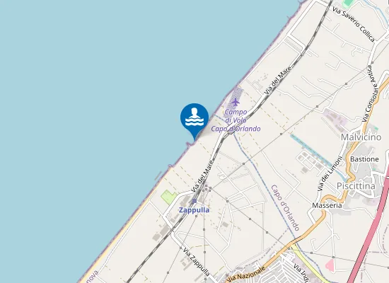 Map of FOCE TORRENTE ZAPPULLA