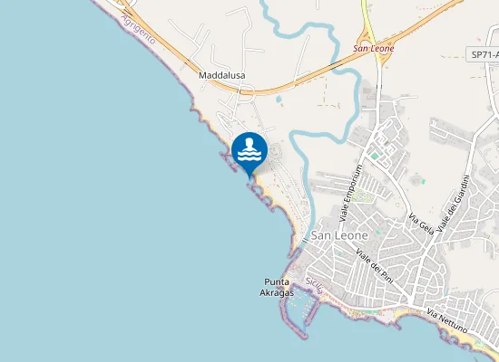Map of MADDALUSA