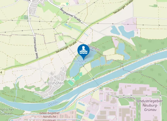 Map of JOSHOFENER WEIHER NEUBURG ADDONAU