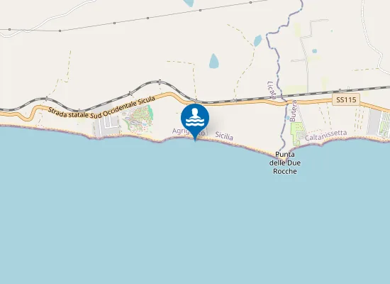 Map of CONTRADA CANTICAGLIONE