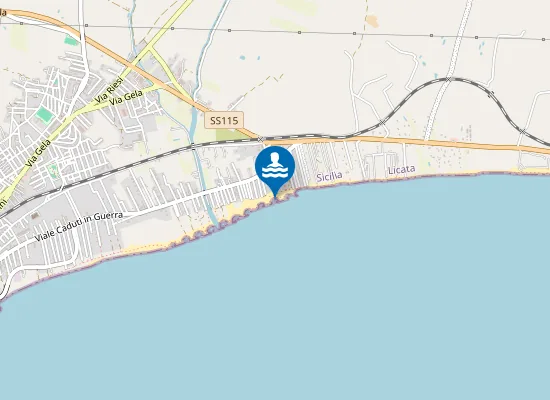 Map of LIDO EX E.C.A.