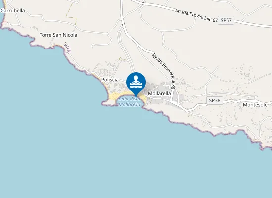 Map of LIDO MOLLARELLA