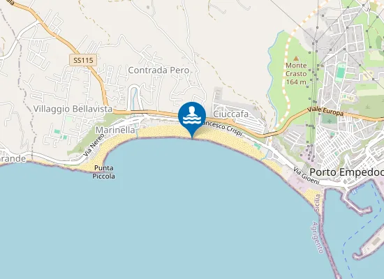 Map of LIDO MARINELLA