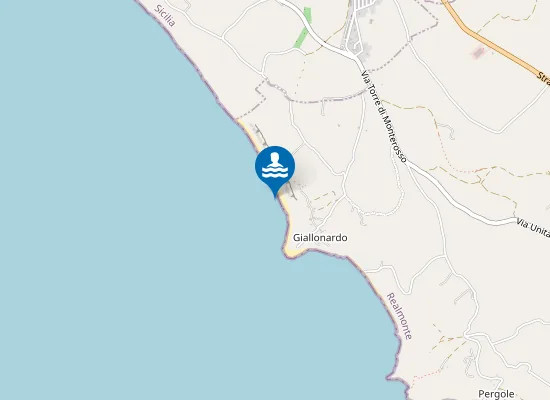 Map of PIETRE CADUTE