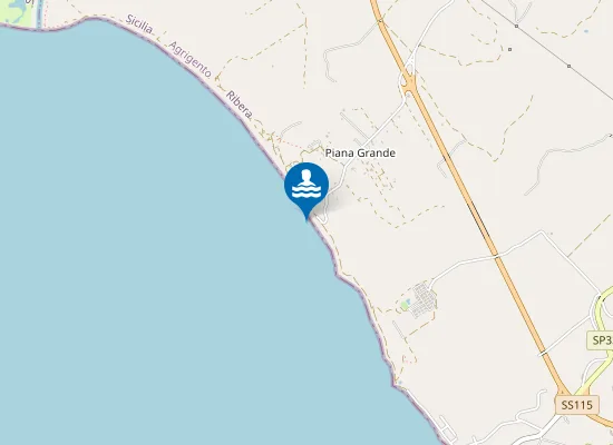 Map of C.DA PIANA GRANDE