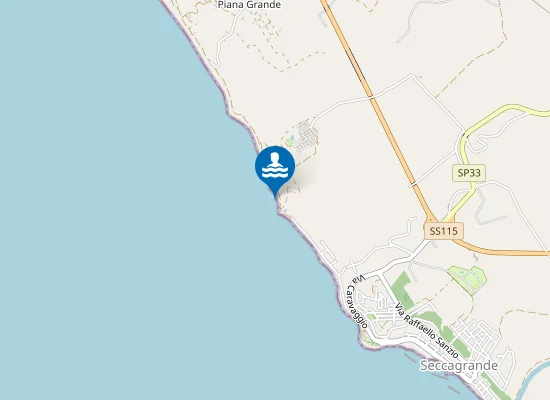 Map of VALLONE CORVO