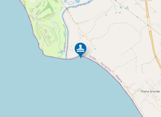 Map of FOCE FIUME VERDURA