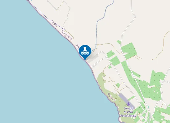 Map of FOCE FIUME CARBOJ