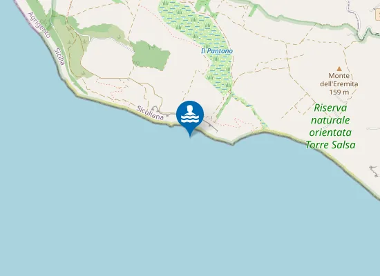 Map of FOCE VALLONE TORRE SALSA