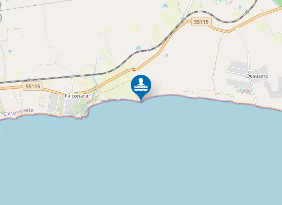 Map of FOCE TORRENTE CIAVOLA