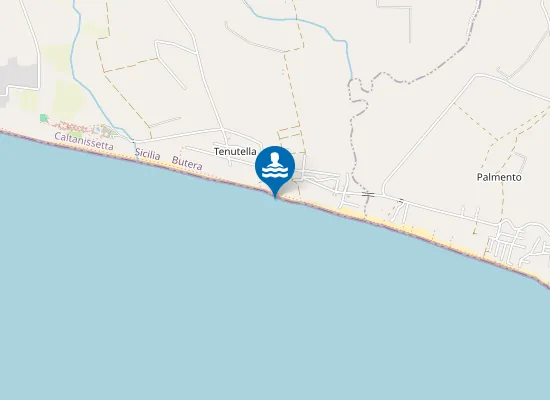 Map of FOCE TORRENTE RIZZUTO