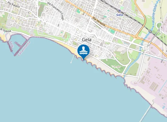 Map of LIDO CONCHIGLIA