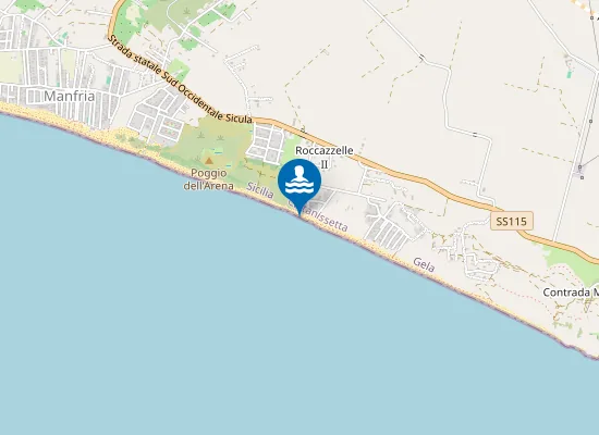 Map of FOCE RIO ROCCAZZELLE