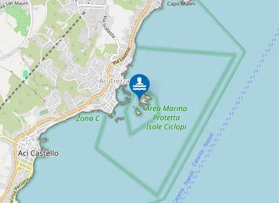 Map of ISOLA LACHEA OVEST