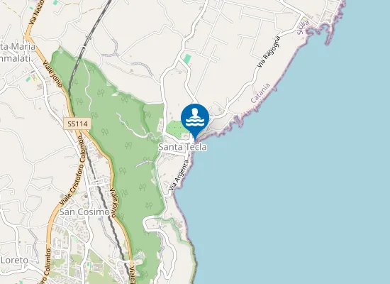 Map of S.TECLA - VIA COSTIGLIO CASINO 5