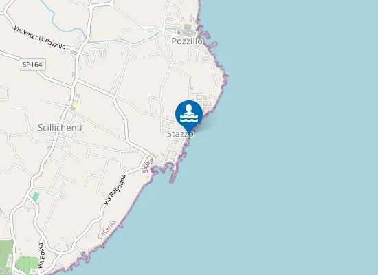 Map of STAZZO - VIA SPIAGGIA 94