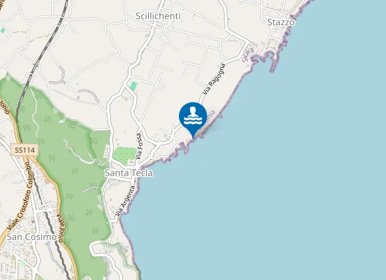 Map of S. TECLA NORD