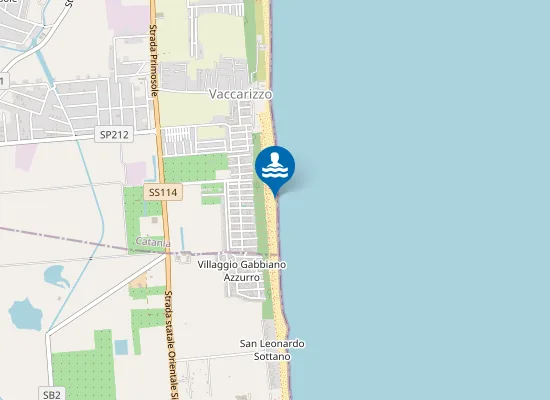 Map of CONTRADA VACCARIZZO-VILLAGGIO DELFINO