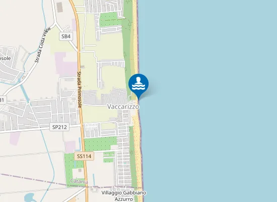 Map of CONTRADA VACCARIZZO