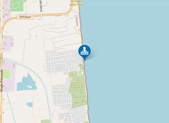 Map of PARADISO DEGLI ARANCI - CAMPO DI MARE