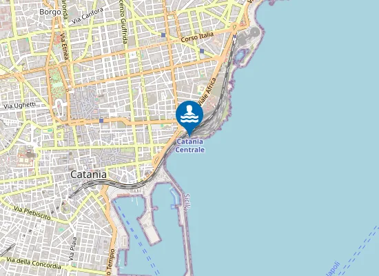 Map of STAZIONE CENTRALE