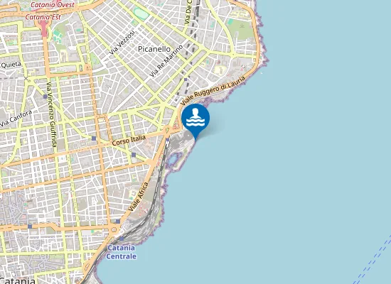 Map of IMMISSIONE PIAZZA EUROPA 15 M. SUD