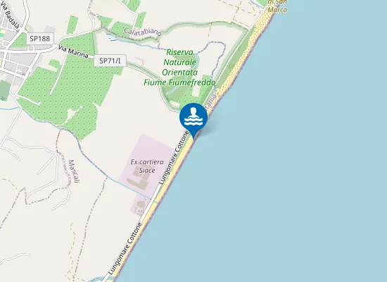 Map of SORGENTE C. DA PALITTO