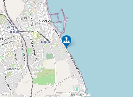 Map of VALLONE BABBO