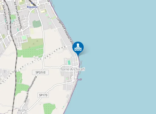 Map of TORRENTE ARCHIRAFI