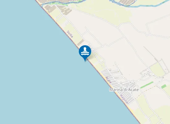 Map of LIDO SABBIE D'ORO