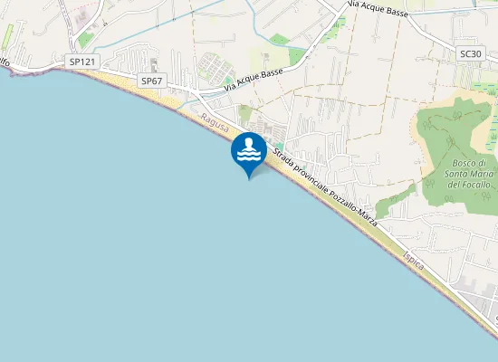 Map of A DESTRA 'LIDO OTELLO'