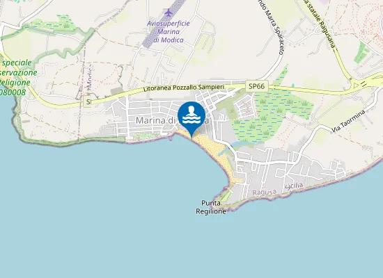 Map of SPIAGGIA MARINA DI MODICA