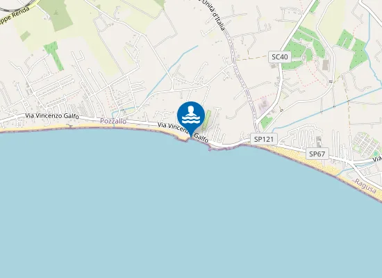 Map of CONTRADA TAVOLA DEL RE