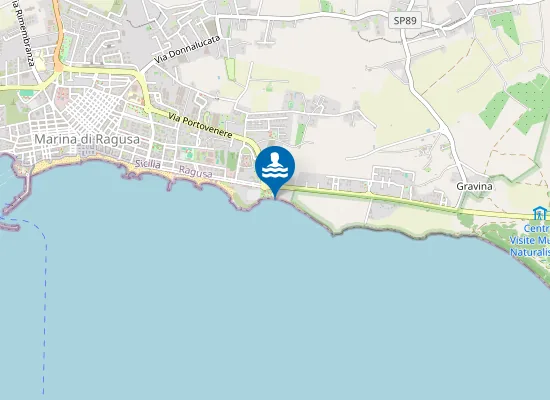 Map of 200 MT A SX EX SCARICO FOGNANTE RAGUSA