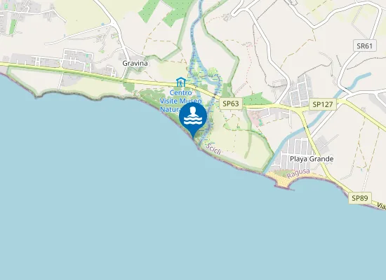 Map of SPIAGGIA IRMINIO